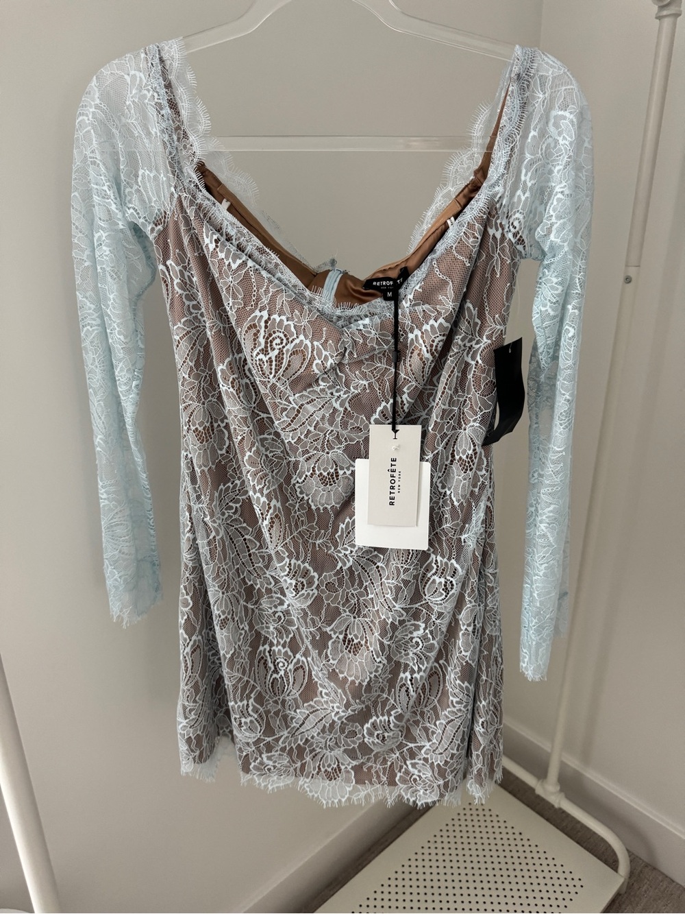 Retrofête Aino Lace Dress NWT